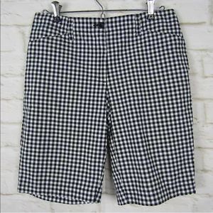 n'vo by Lanctot Gingham Shorts 10 Bermuda’s 10